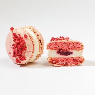 Макарон Ваниль-малина в Tortterry по цене 180 ₽