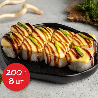 Запеченный ролл с кусочками гауды 8шт 200г в Я люблю суши по цене 689 ₽