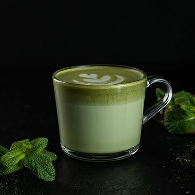 Матча Green на молоке в Baggins Coffee по цене 270 ₽