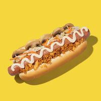 Грибной дог в Grillz hot dog