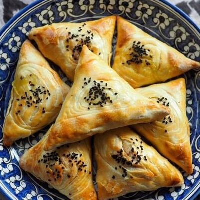 Самса курицав Шаурма № 1 по цене 160 ₽