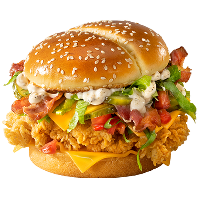 Бургер Сандерс Де Люкс Оригинальный в KFC по цене 229 ₽