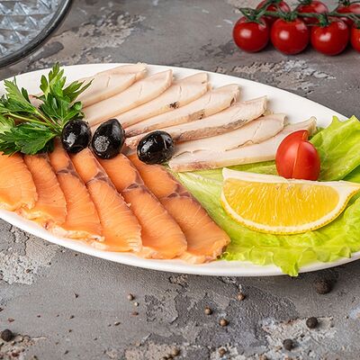 Рыбная тарелка Богатый улов в Дворец свадеб по цене 1200 ₽