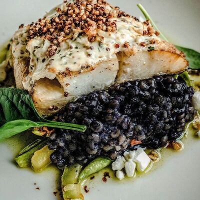 Мурманский палтус с мандарином в Чо? Капчо! по цене 1120