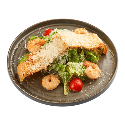 Цезарь с креветками в ИТЛЕ Стейк-кафе Halal по цене 890 ₽