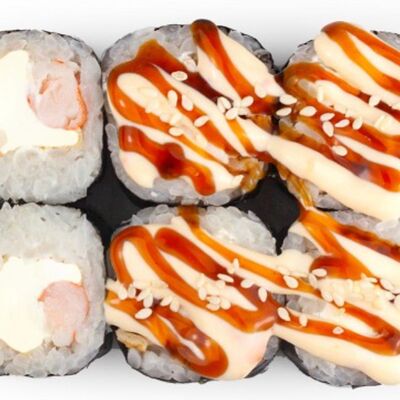 Нежная креветка в Каратэ Суши по цене 515 ₽
