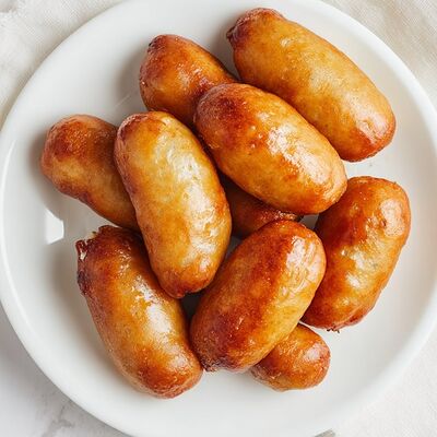 Мини корн-дог в Rolls & burgers по цене 210 ₽