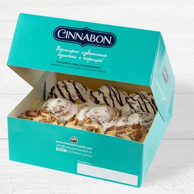 СиннаПак 9 мини-булочек ассорти в Синнабон по цене 2795 ₽