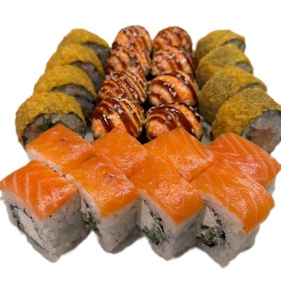 Сет Лосось в Ролл Ёж по цене 1430 ₽