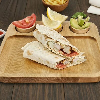 Шаурма с креветками в Тибон по цене 650 ₽