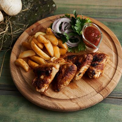 Куриные крылья на гриле в Кафе Элена по цене 470 ₽