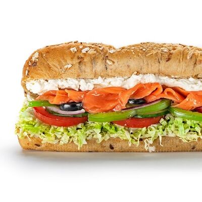 Сэндвич Лосось и крем-чиз в Subway по цене 1175 ₽