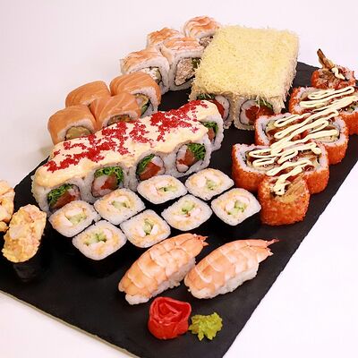 Сет креветка в Sushi Kiosk по цене 3370 ₽