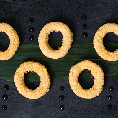 Луковые кольца в Caviar Rolls по цене 180 ₽