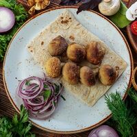 Шашлык из шампиньонов в Строгинская гавань