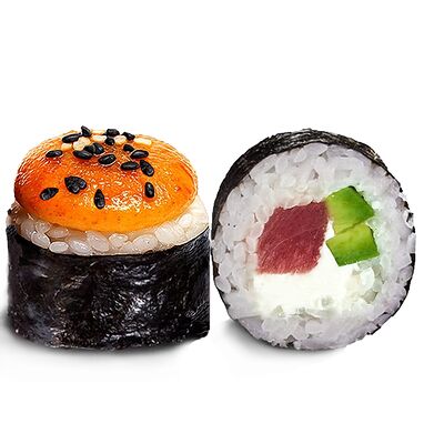 Запеченный ролл Тунец спайси в Белый КоЁт по цене 520 ₽