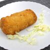 Рулет куриный с ветчиной и сыром в Чёрный и белый по цене 187
