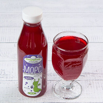 Морс из черной смородины 500 мл в АндерСон по цене 220 ₽