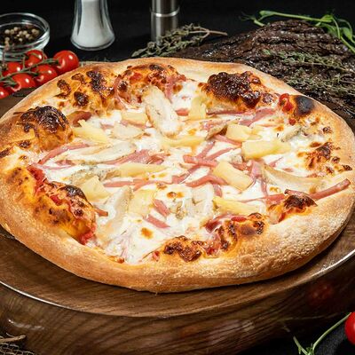 Пицца Гавайская 33см в Пицца Пала по цене 805 ₽