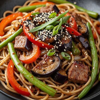 Вок со свининой в Бизон по цене 700 ₽