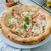 Логотип кафе PizzAmore