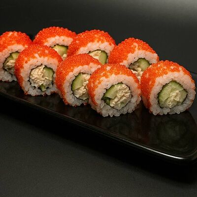 Холодный ролл Калифорния с креветками в Sandwich club по цене 449 ₽