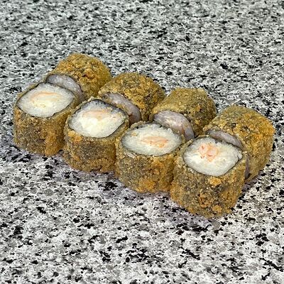 Жареный маки с креветкой в Yoshi sushi по цене 440 ₽