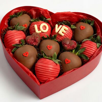 Клубника в шоколаде Love в Клубника в шоколаде VeryBerryLab по цене 5840 ₽