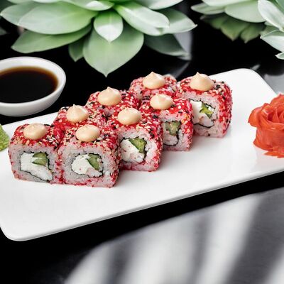 Ролл Острая креветка в Окинава Гурмэ по цене 699 ₽
