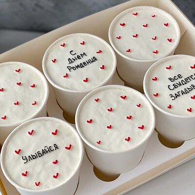 Торт в стакане, cake to go, трайфлы на день рождения - улыбайся, всё сбудется в Elian Сhocolate по цене 3400 ₽