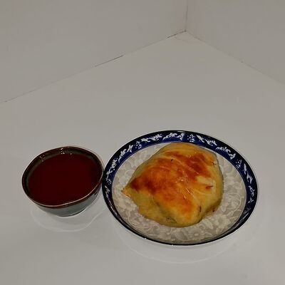 Самса в Кафе халяль сочный шашлык по цене 180 ₽