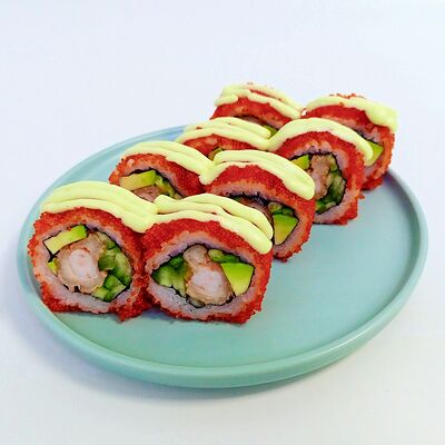 Калифорния с креветкой ролл в Ostrov по цене 719 ₽