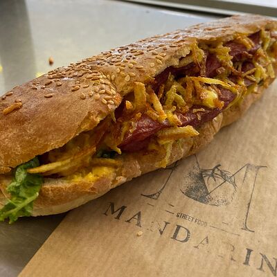 Хот-дог по Американский в Street Food Mandarin по цене 220 ₽