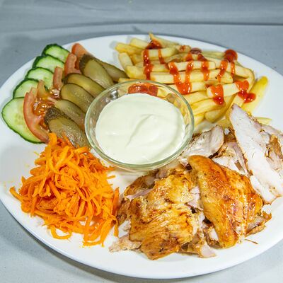 Шаурма арабская открытая в Дубай по цене 603 ₽