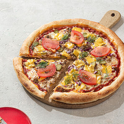 Пицца Чизбургер в ПАЛКИ-СКАЛКИ по цене 734 ₽