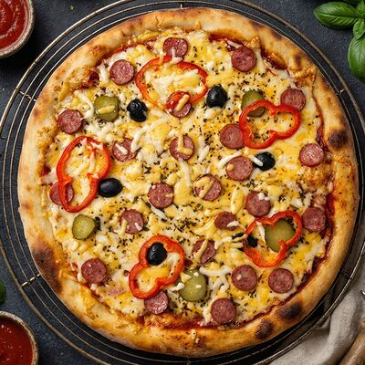 Пицца Баварская в Sushigopizza по цене 779 ₽