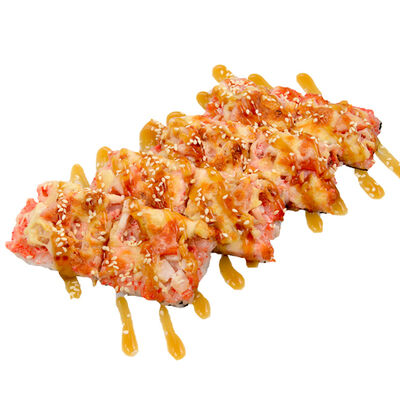 Суши пицца с курицей в Суши Dом по цене 228 ₽