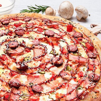 Барбекю смайл в Смайлик Pizza по цене 999 ₽