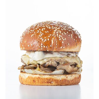 Бургер Большой Грибовски в Grizzly Bar по цене 595 ₽