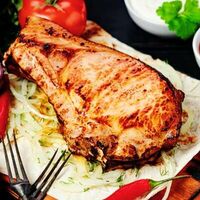 Свиная Корейка с картофелем по-деревенски в Шашлычный Домик