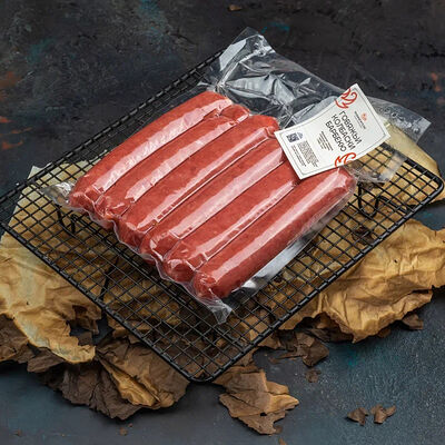Говяжьи колбаски 1шт в Разжигатели по цене 150 ₽