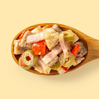 Мясной Пикантный в Крошка Картошка по цене 143 ₽