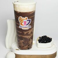 Сырное какао в Baba Bubble Tea & Waffle