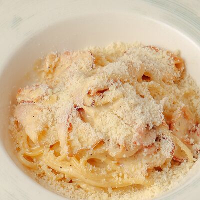 Паста Карбонарав Ленинградский Экспресс по цене 710 ₽