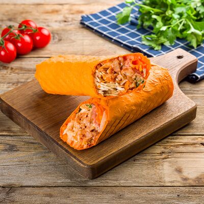 Шаурма в сыром лаваше в Шашлык и Шаурма на районе по цене 310 ₽