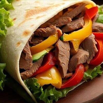 Фреш ролл с телятиной в PlutuS Resto Club по цене 649 ₽