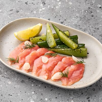 Гравлакс из форели в Double по цене 890