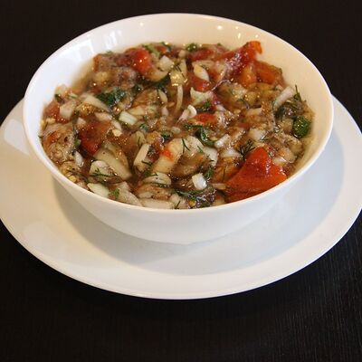 Овощное соте на мангале в Наш дворик по цене 400 ₽