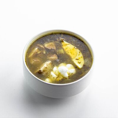 Щи зеленые из шпината в Уха из петуха по цене 8 р.