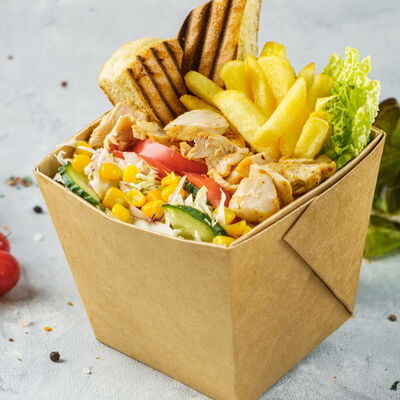 Бокс в Шаурма на углях Шаум по цене 580 ₽